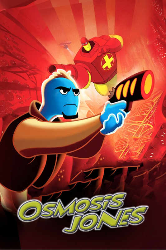 Osmosis Jones 2001 Poster 24x36 - Animated Comedy Bill Murray Cell Adventure