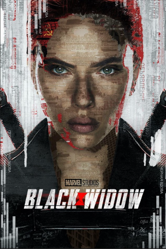 Black Widow (2021) 24x36 Poster Natasha Romanoff Marvel Action Adventure - PosterFire.com