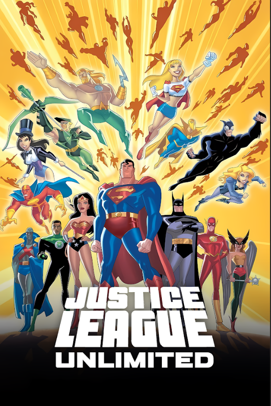 Justice League Unlimited 2004 Poster 24x36 - Animated Superheroes DC Comics - PosterFire.com