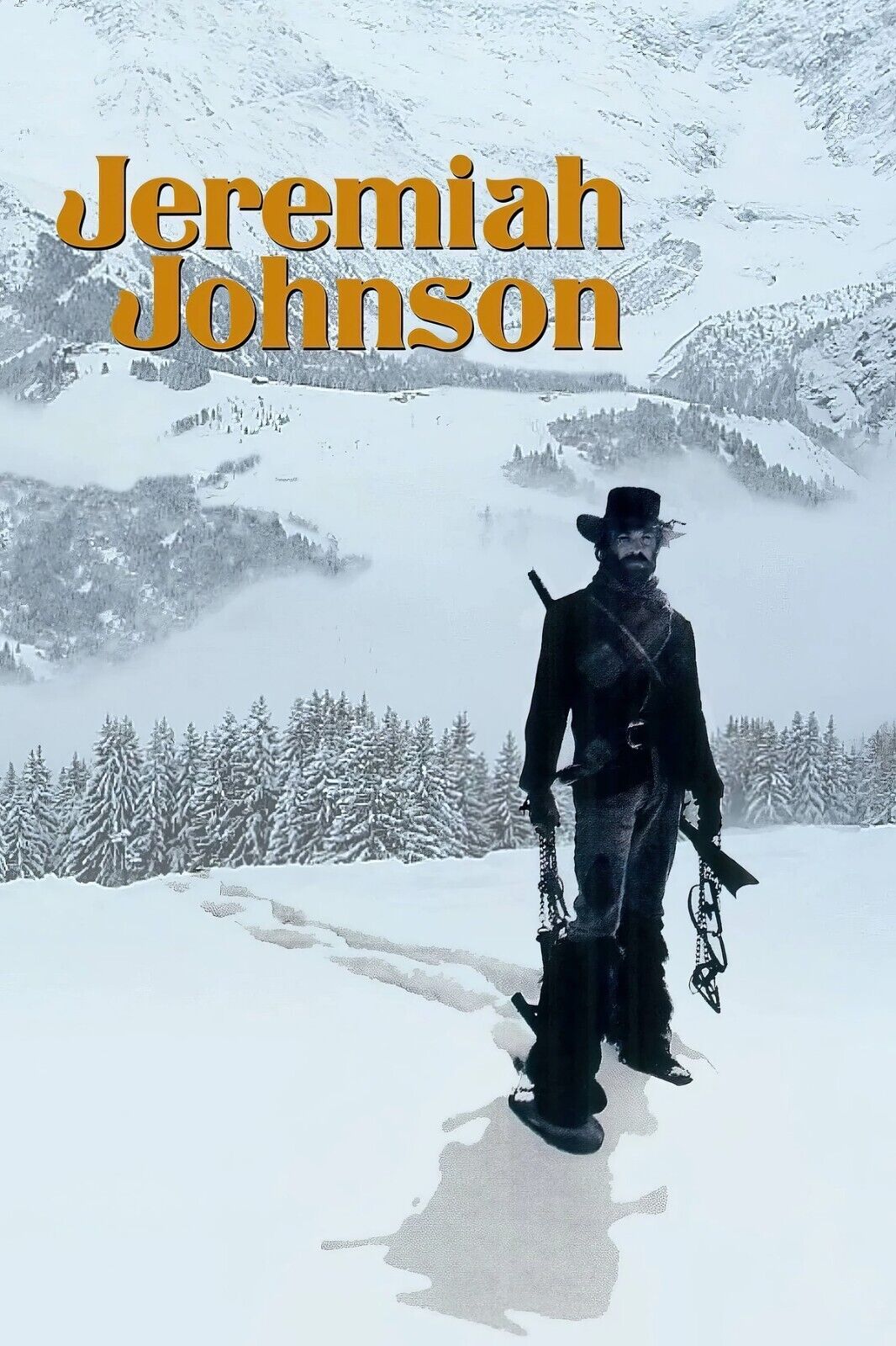 Jeremiah Johnson 1972 Movie Poster 24x36 Robert Redford Western Snow Print - PosterFire.com