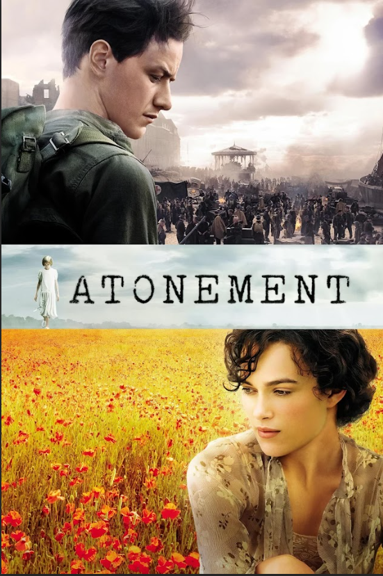 Atonement (2007) Poster - 24x36 | Keira Knightley & James McAvoy | Romantic Art - PosterFire.com