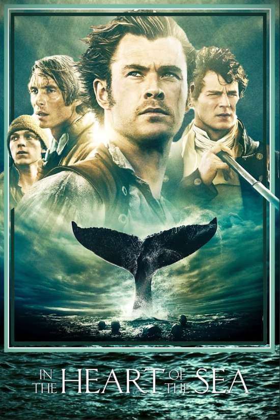 In the Heart of the Sea 2015 Movie Poster 24x36 - Epic Adventure, True Story, Wh