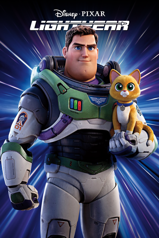 Lightyear (2022) Poster 24x36 - Disney Pixar Animated Sci-Fi Adventure