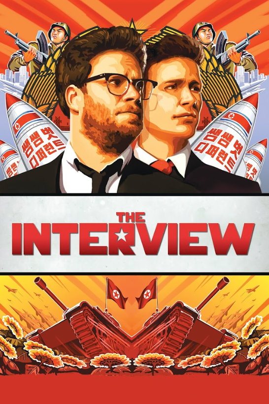 The Interview 2014 Movie Poster 24x36 Seth Rogen James Franco Comedy Satire - PosterFire.com