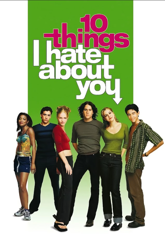 10 Things I Hate About You (1999) 24x36 Movie Poster Heath Ledger, Julia Stile - PosterFire.com