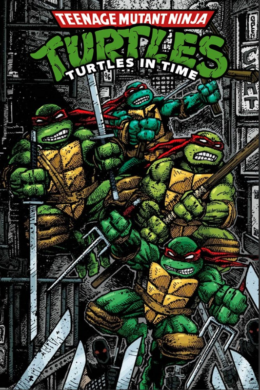 Teenage Mutant Ninja Turtles III (1993) 24x36 Movie Poster Fun Time Travel - PosterFire.com