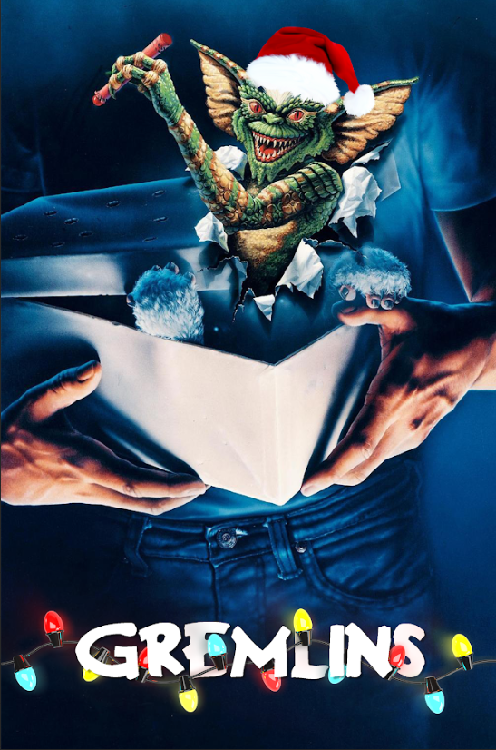 Gremlins 1984 Poster 24x36 - Family Horror Comedy, Mischievous Monsters