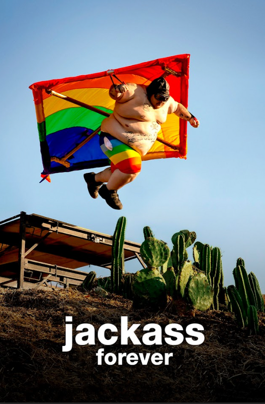 Jackass Forever 2022 Poster 24x36 - Johnny Knoxville Outrageous Stunts Hilarious