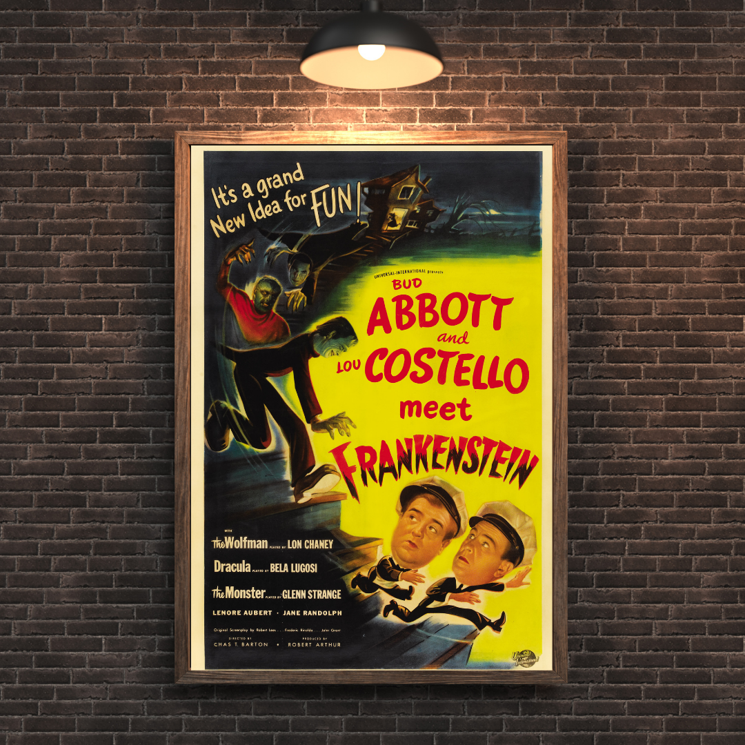 Abbott and Costello Meet Frankenstein Movie Poster