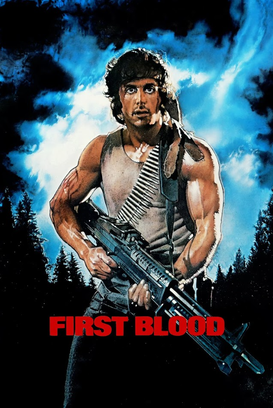 First Blood (1982) 24x36 Movie Poster, Action Classic, Stallone, Rare - PosterFire.com