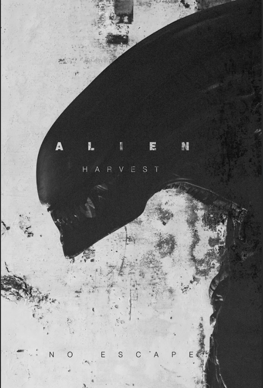 Alien: Harvest (2019) Poster 24x36 - Sci-Fi Thriller, Futuristic Design, Rare Ar - PosterFire.com