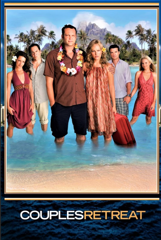 Couples Retreat 2009 Poster 24x36 - Romantic Comedy Vince Vaughn Tropical