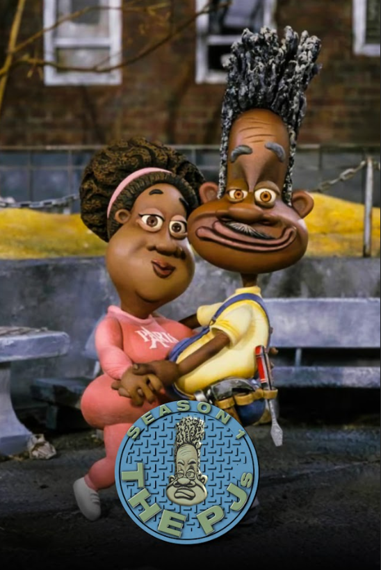 The PJs 1999 Season 1 Poster 24x36 Animated Comedy with Eddie Murphy - PosterFire.com