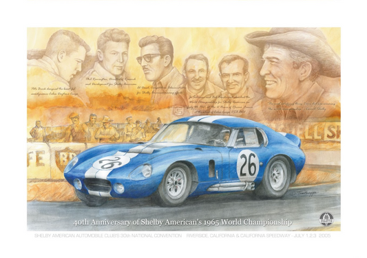 Car Racing Poster 24x36 – Vintage Motorsport Art, Classic Racing Decor, Race - PosterFire.com