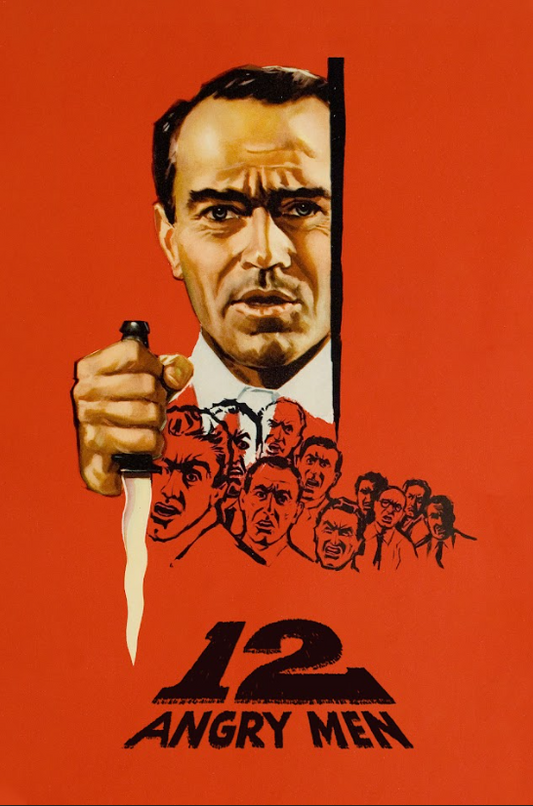 1957 12 Angry Men Poster 24x36 | Henry Fonda Courtroom Drama Classic - PosterFire.com