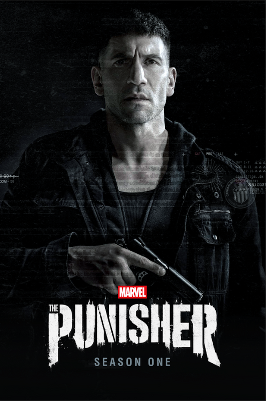 Marvel's The Punisher (2017) - Season 1 Poster 24x36 Intense Action Drama