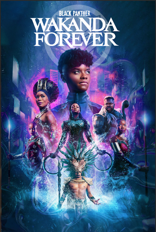 Black Panther: Wakanda Forever (2022) Poster 24x36 - Epic Sequel, Vibrant Design