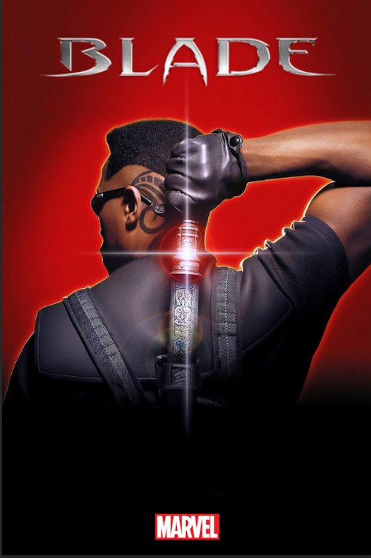 Blade (1998) 24x36 Poster Wesley Snipes Vampire Action Classic Retro - PosterFire.com