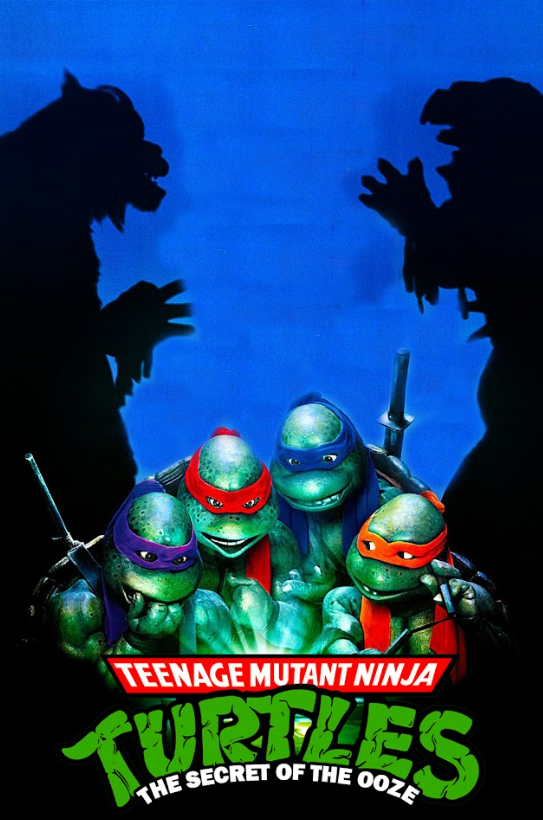 Teenage Mutant Ninja Turtles II The Secret of the Ooze (1991) 24x36 Movie Poster - PosterFire.com