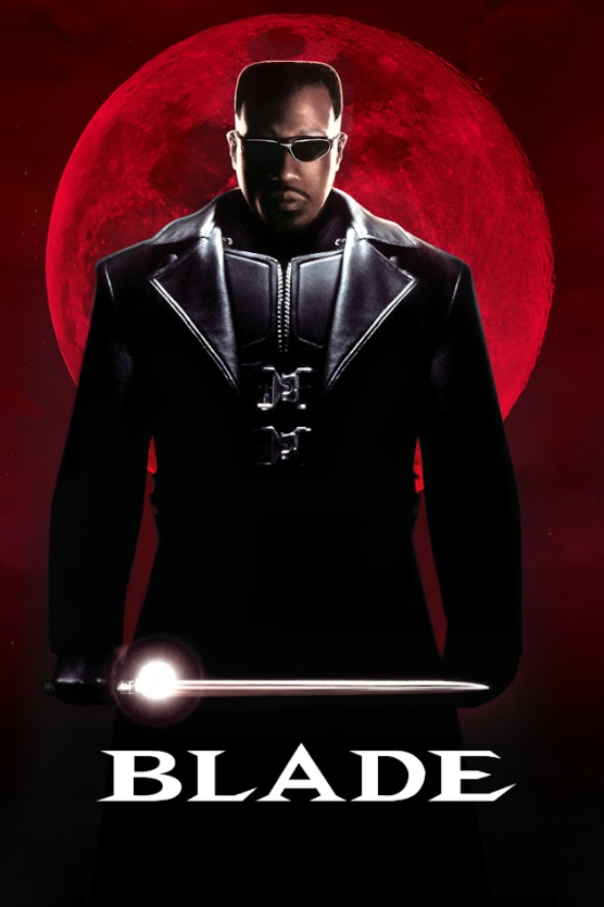 Blade (1998) 24x36 Poster Wesley Snipes Vampire Action Thriller Cult Classic - PosterFire.com