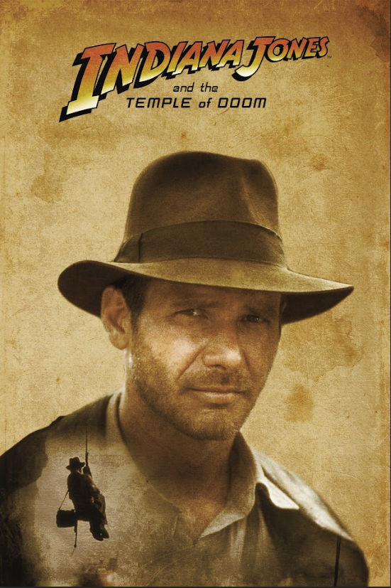 Indiana Jones and the Temple of Doom 1984 Poster 24x36 - Harrison Ford Classic - PosterFire.com