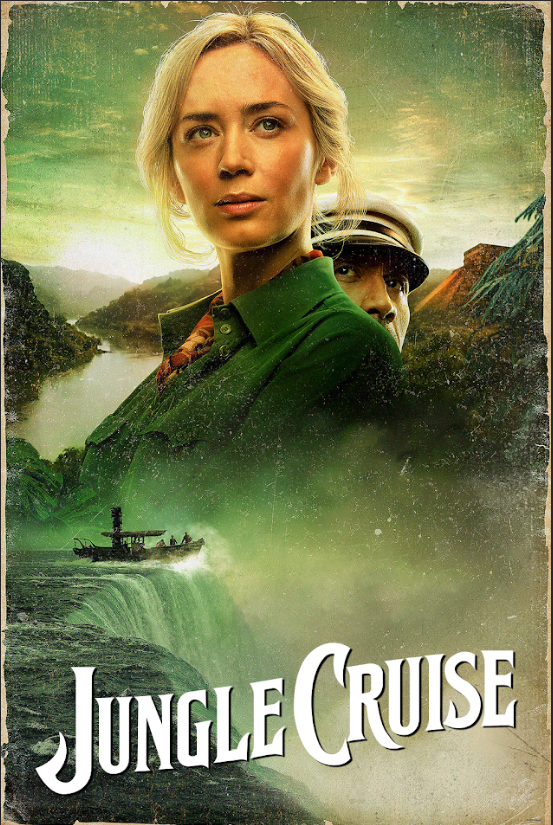 Jungle Cruise 2021 Movie Poster 24x36 - Dwayne Johnson Emily Blunt Jungle - PosterFire.com