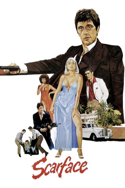 Scarface 1983 Poster 24x36 - Al Pacino - Legendary Crime Thriller - Classic Cult - PosterFire.com