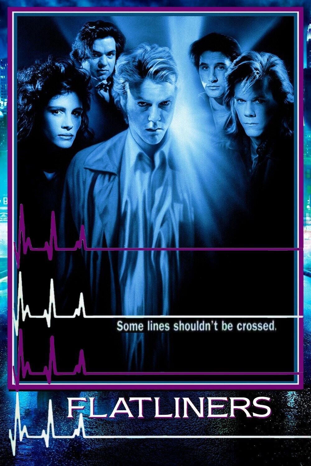 Flatliners (1990) Poster 24x36 - Supernatural Thriller Film - PosterFire.com