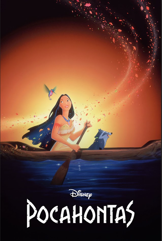 Pocahontas 1995 Poster 24x36 - Classic Disney Tale Colors of the Wind Romance - PosterFire.com