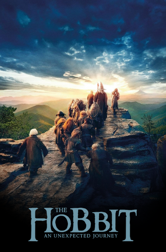 The Hobbit: An Unexpected Journey (2012) 24x36 Movie Poster, Peter Jackson