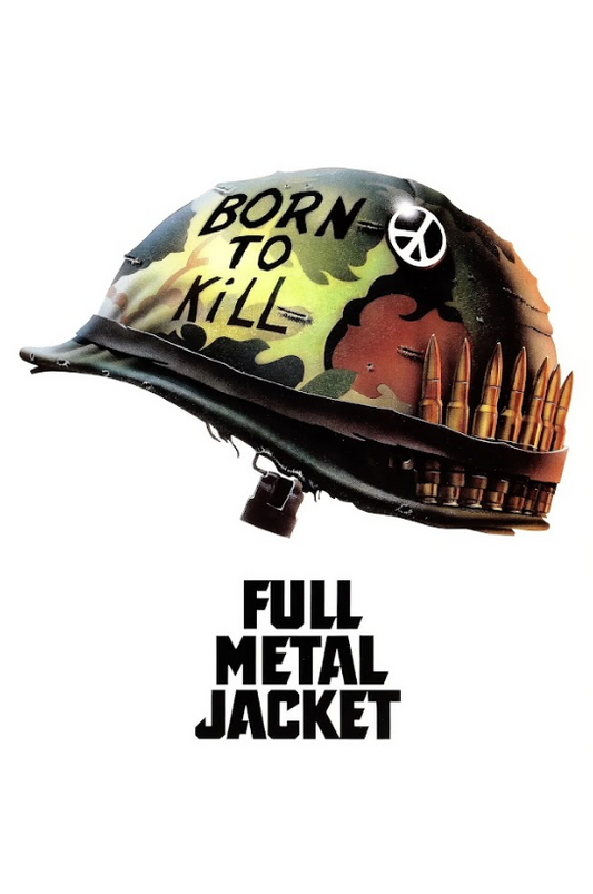 Full Metal Jacket 1987 Movie Poster 24x36 | War Film Classic | Stanley Kubrick - PosterFire.com