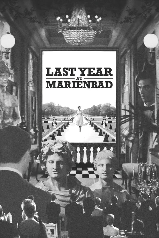 Last Year at Marienbad (1961) 24x36 Movie Poster - French New Wave, Surreal Clas - PosterFire.com