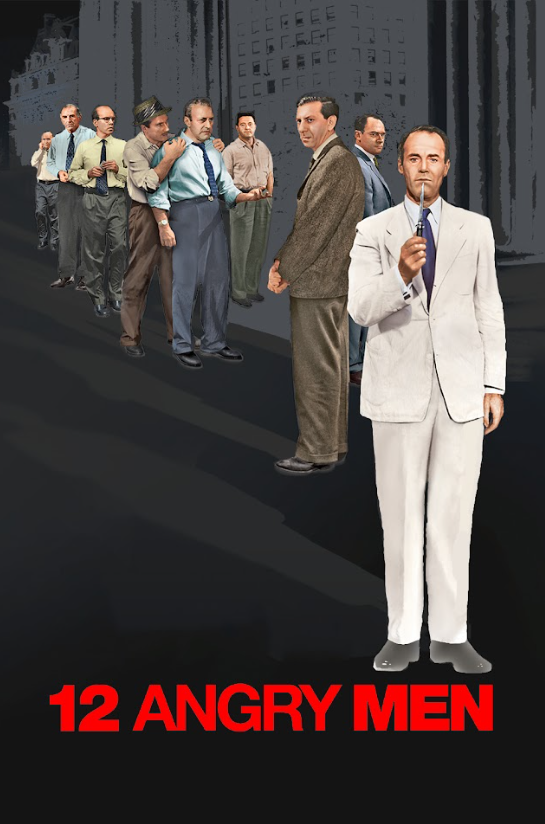 12 Angry Men (1957) 24x36 Movie Poster - Henry Fonda, Classic Courtroom Drama - PosterFire.com