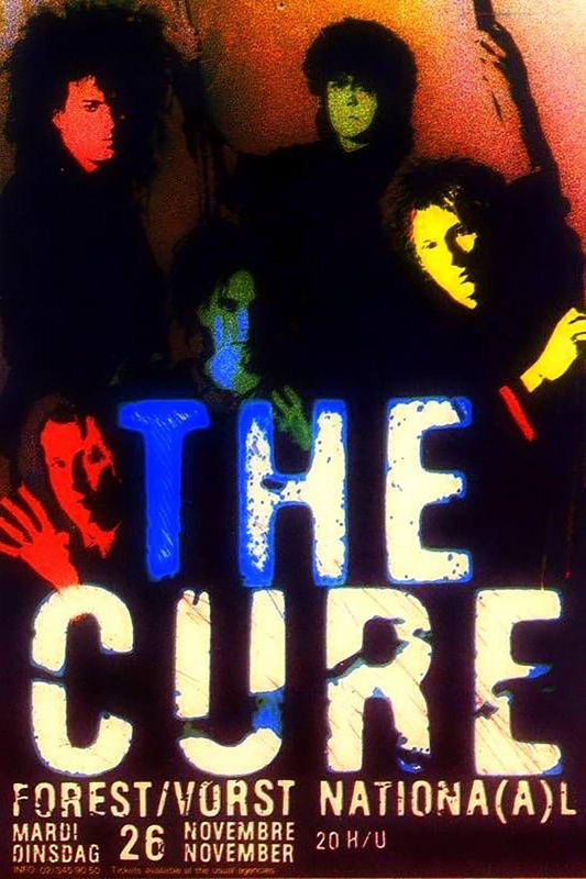 The Cure Poster 24x36 - Gothic Rock Icons, Timeless Hits, Robert Smith's Unique - PosterFire.com