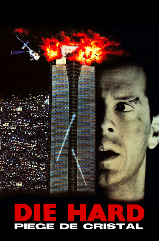 Die Hard 1988 Poster 24x36 - Bruce Willis Action Thriller Holiday Classic - PosterFire.com