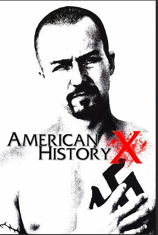 American History X (1998) Poster - 24x36 | Edward Norton | Powerful Drama Art - PosterFire.com