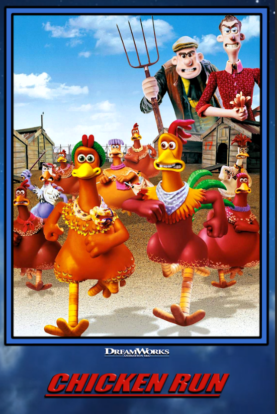 Chicken Run 2000 Poster 24x36 - Animated Comedy Claymation Adventure Chickens