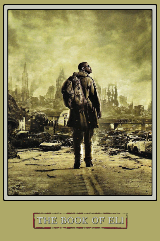 The Book of Eli 2010 Poster 24x36 - Post-Apocalyptic Action Thriller Denzel Wash - PosterFire.com