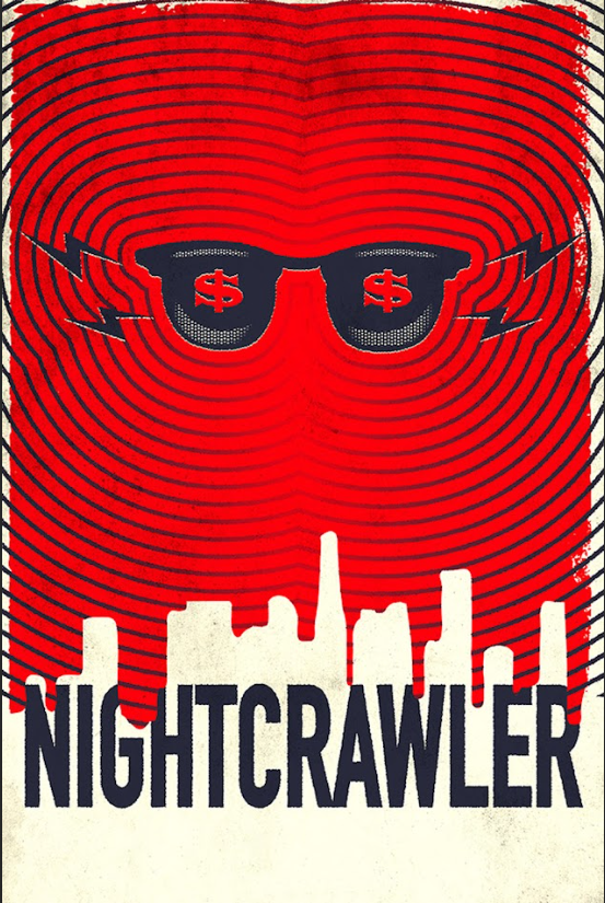 Nightcrawler 2014 Poster 24x36 - Jake Gyllenhaal Thriller, Crime Drama - PosterFire.com