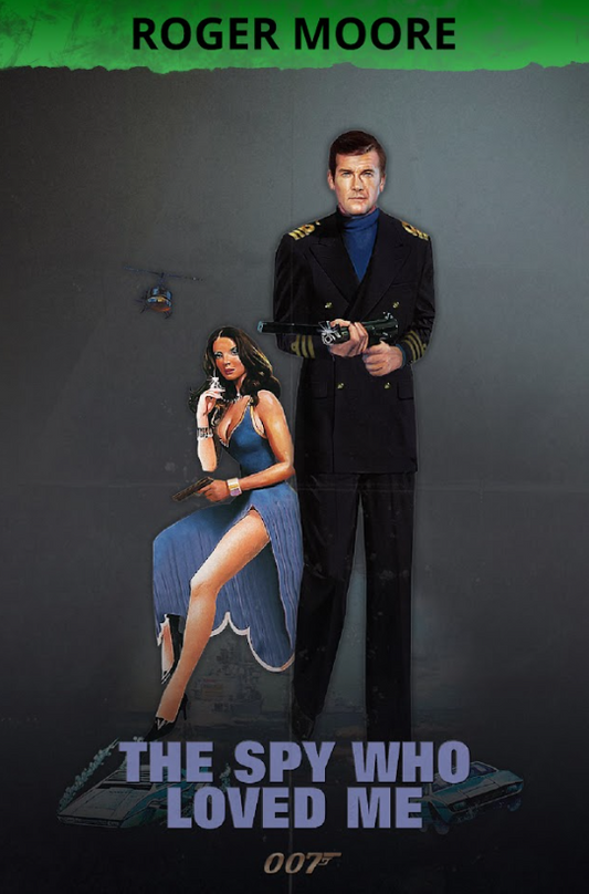 The Spy Who Loved Me 1977 Movie Poster 24x36 James Bond Action Spy Thriller Clas - PosterFire.com