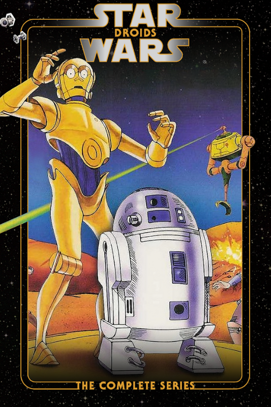 Star Wars: Droids (1985) 24x36 Poster Classic Animated Sci-Fi Adventure Art