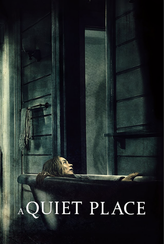 A Quiet Place (2018) 24x36 Poster - John Krasinski, Horror Thriller, Rare Poster