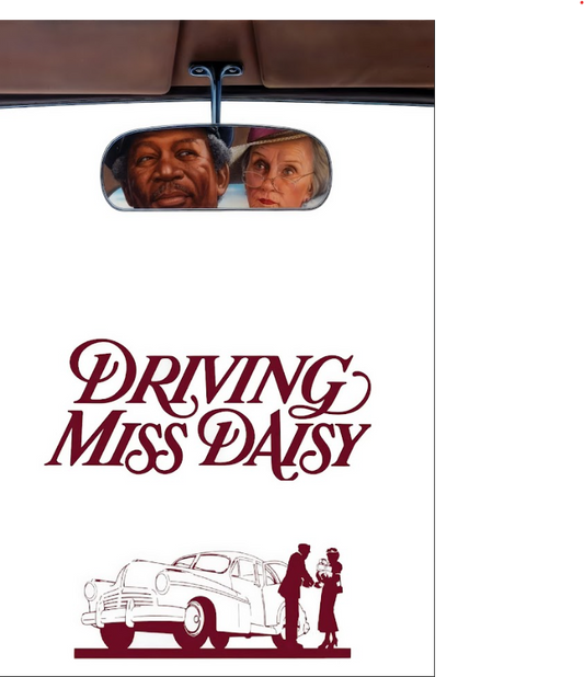 1989 Driving Miss Daisy Poster 24x36 | Classic Drama | Morgan Freeman Jessica