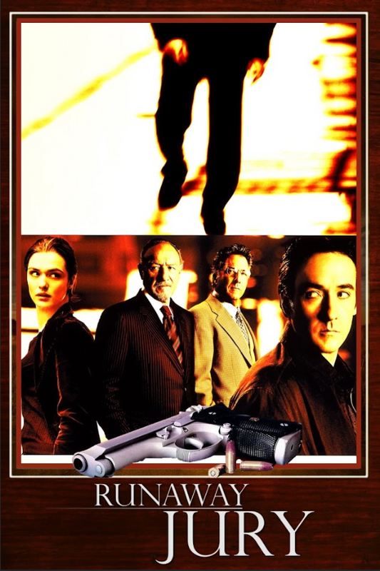 Runaway Jury 2003 Movie Poster 24x36 - John Cusack Legal Thriller - Courtroom