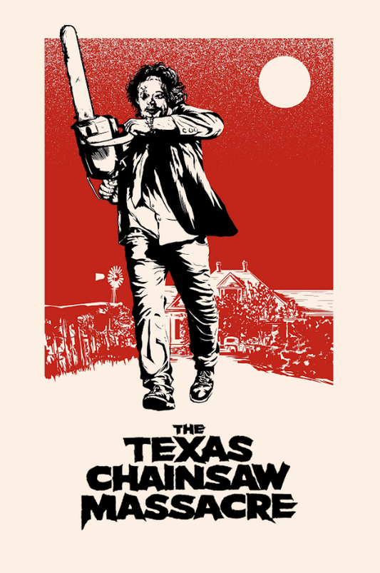 The Texas Chain Saw Massacre 1974 Movie Poster 24x36 - Horror Slasher Leatherfac - PosterFire.com