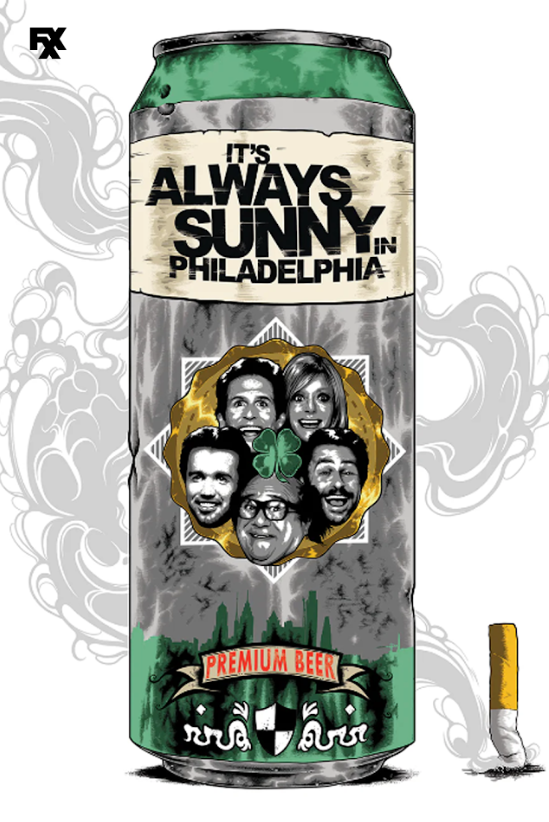 It's Always Sunny in Philadelphia (2005) Poster 24x36 – Dark Comedy Classic - PosterFire.com