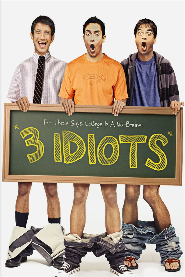 3 Idiots 2009 Movie Poster Bollywood Movie Collectible - PosterFire.com