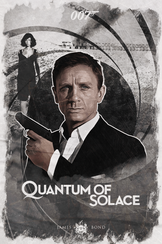 Quantum of Solace 2008 Poster 24x36 Daniel Craig Bond Action Thriller Adventure