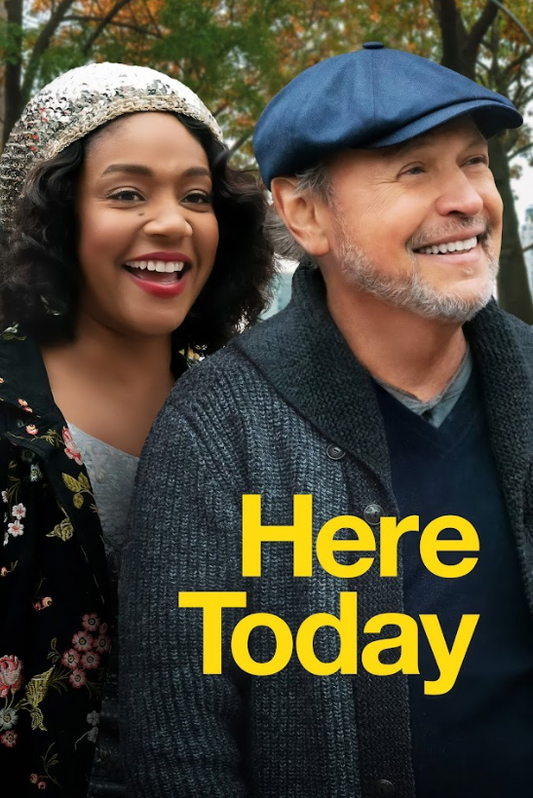 Here Today 2021 Movie Poster 24x36 Comedy Drama Billy Crystal Tiffany Haddish