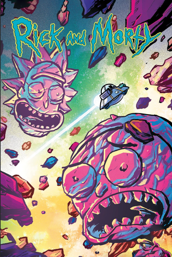 Rick and Morty 2013 Poster 24x36 - Animated Sci-Fi Comedy Zany Adventures Fan